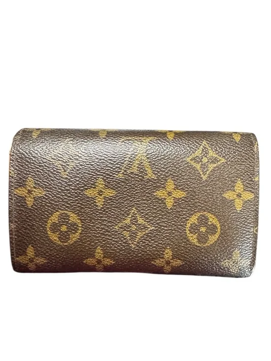 Louis Vuitton Monogram Canvas Wallet in Brown and Gold - Picture 2 of 11